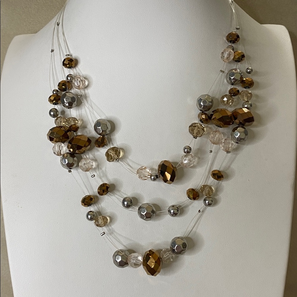 10/$10 Multi-Strand Beaded Necklace